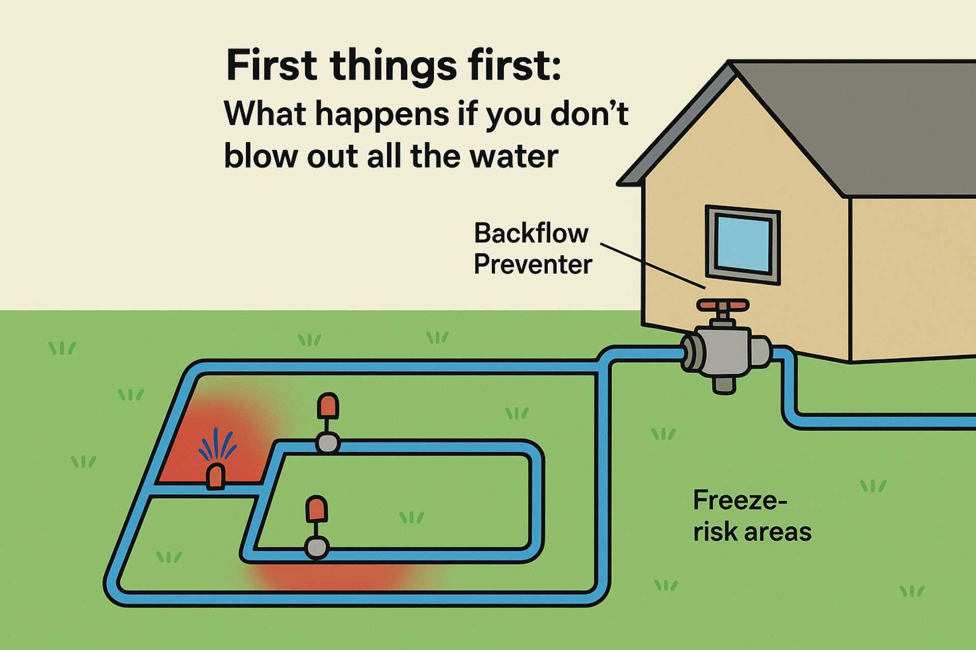 Do Companies Offer Discounts for Multiple Services? Winterization Mistakes to Avoid (and Why Blowing Out All the Water Matters) (Infographic) - Turf Rain